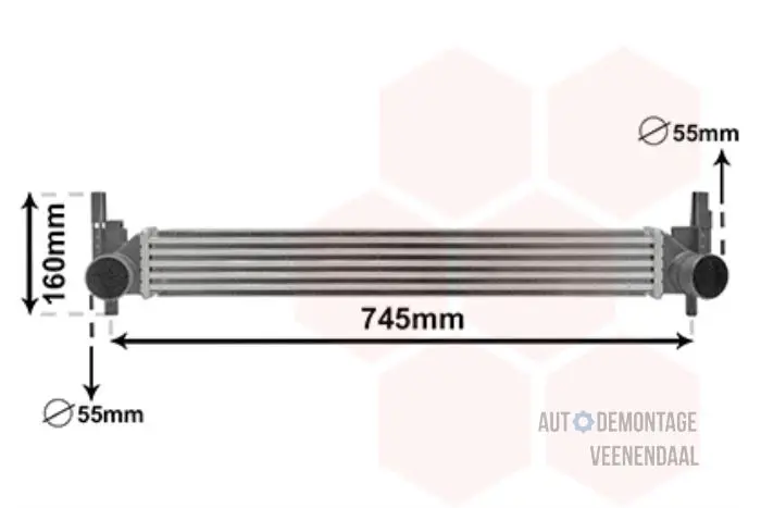 Ladeluftkühler Volkswagen Polo