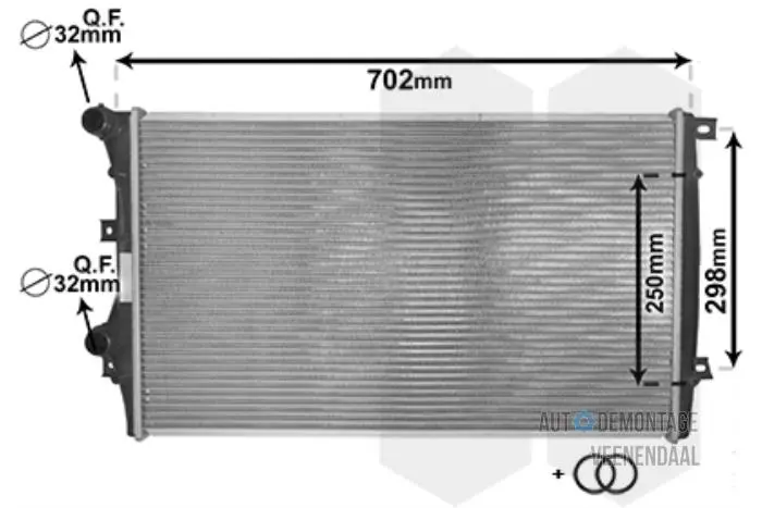 Radiateur Volkswagen Caddy