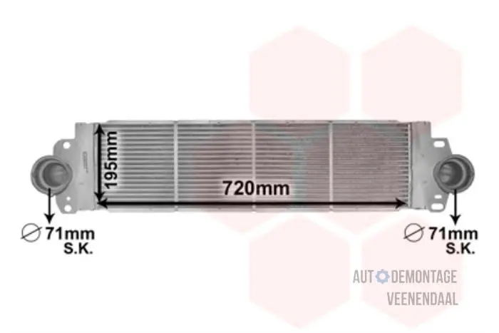 Ladeluftkühler Volkswagen Transporter