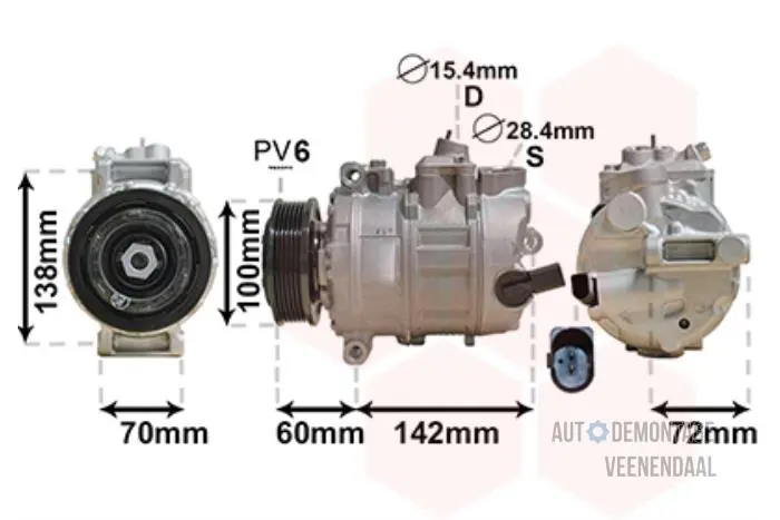 Klimapumpe Volkswagen Transporter