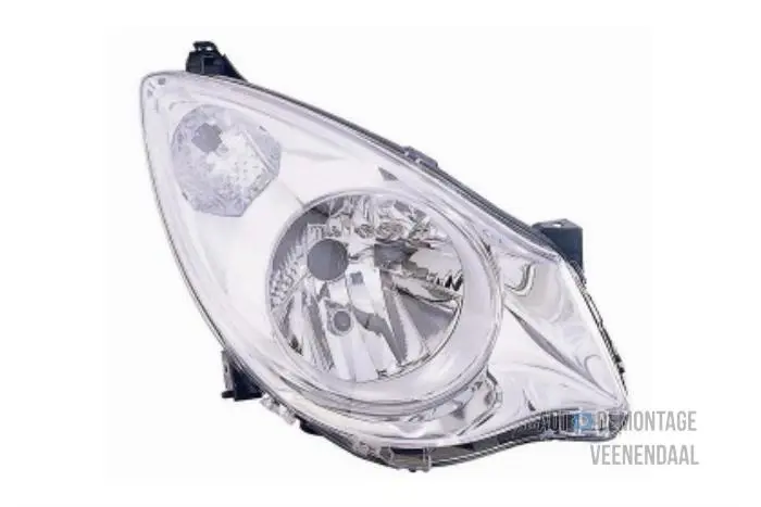 Headlight, right Opel Agila