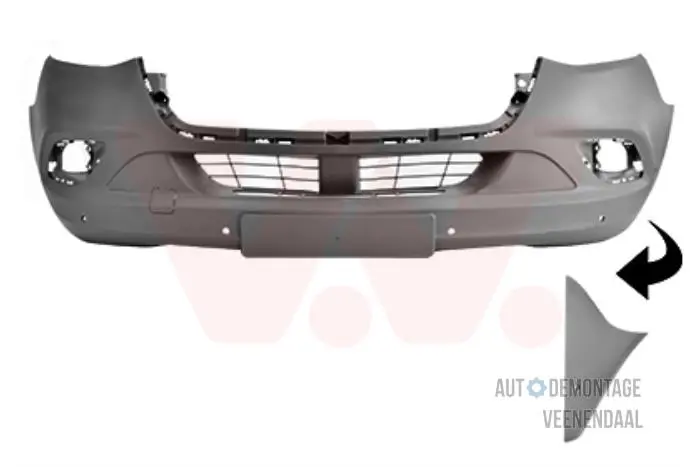 Front bumper Mercedes Sprinter