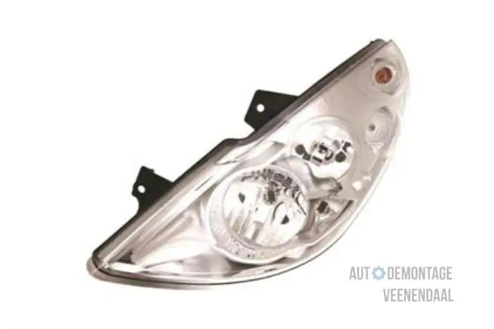 Headlight, left Opel Movano