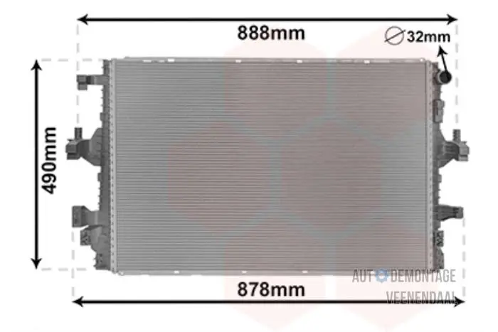 Radiator Volkswagen Transporter
