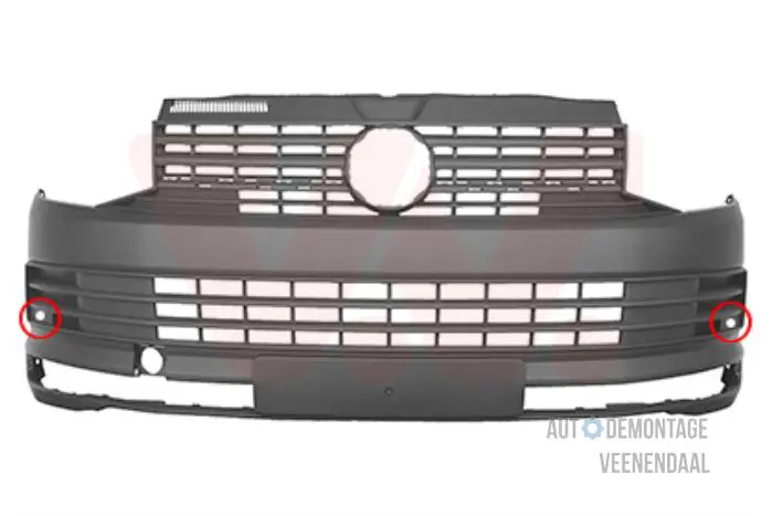 Front bumper Volkswagen Transporter