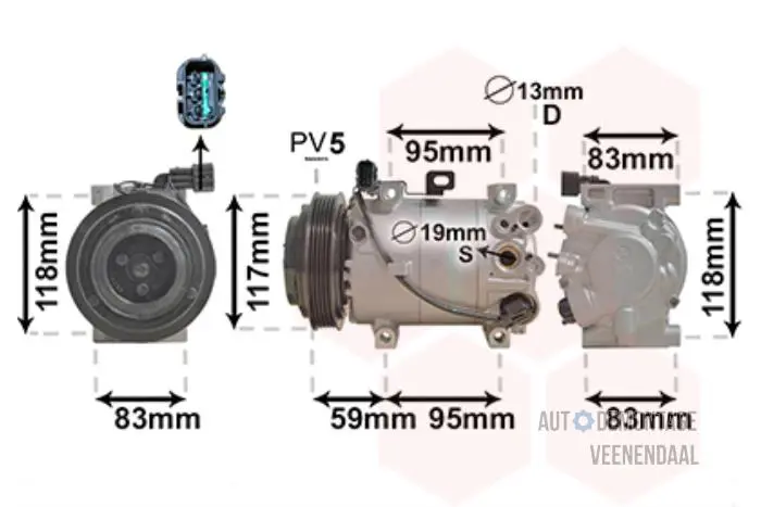 Klimapumpe Kia Picanto