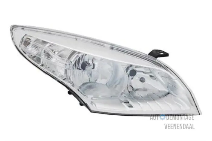 Headlight, right Renault Megane