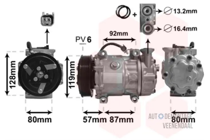 Klimapumpe Ford Fiesta