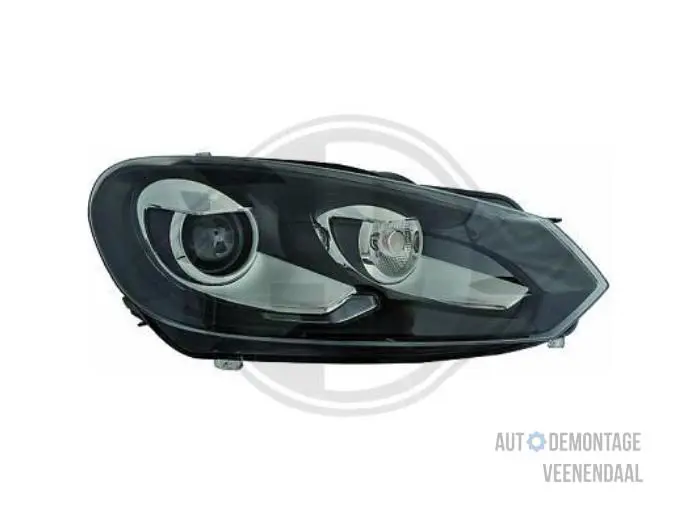 Headlight, right Volkswagen Golf