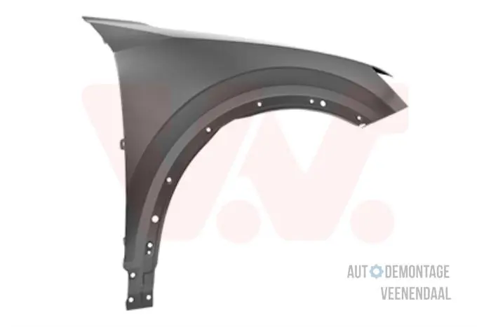 Scherm rechts-voor Audi Q2