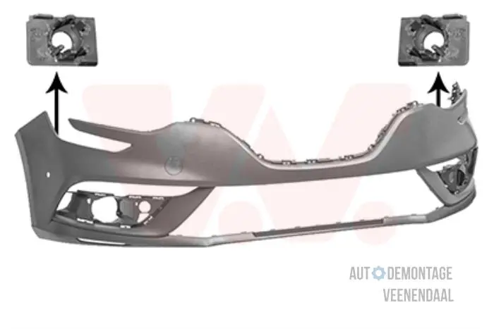 Front bumper Renault Megane